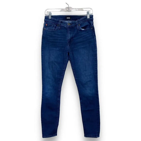 HUDSON Natalie Super Skinny Jeans Size 27 Stretch Denim Dark Wash - Picture 1 of 7